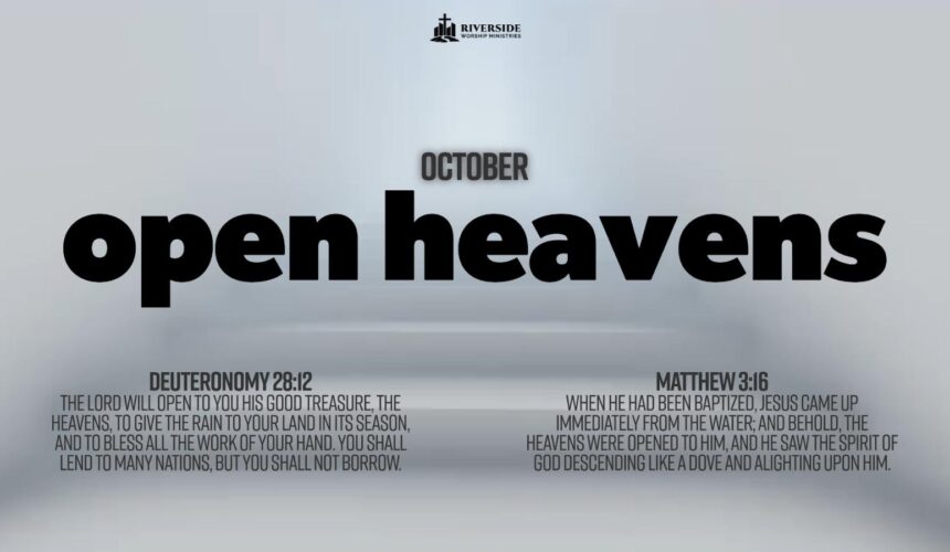 Open Heavens – Pastor Godfred